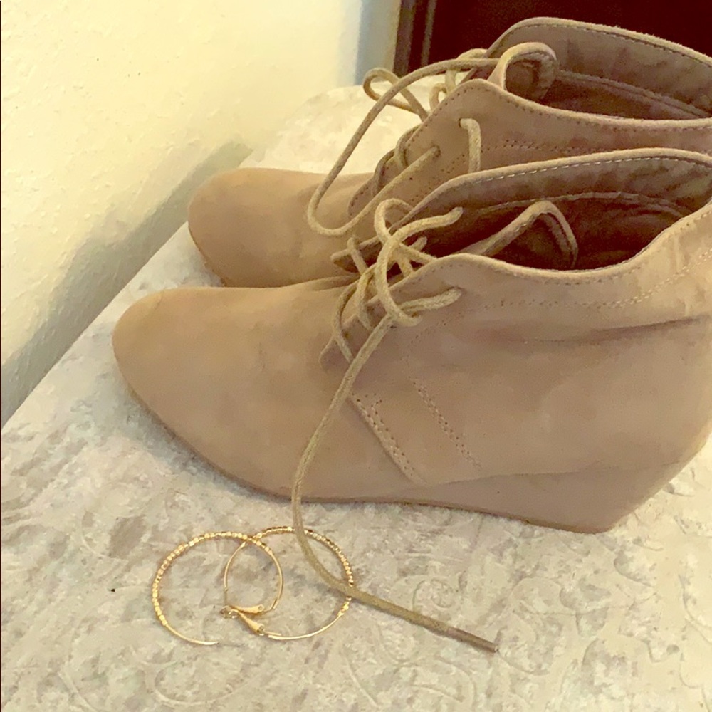 Suede Booties